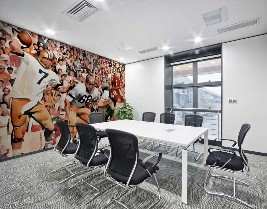 1971 Colorado vs. Oklahoma Football Art Wall Printing