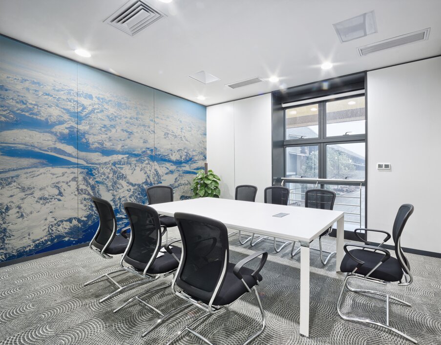 Flying Over Greenland Wall Printing