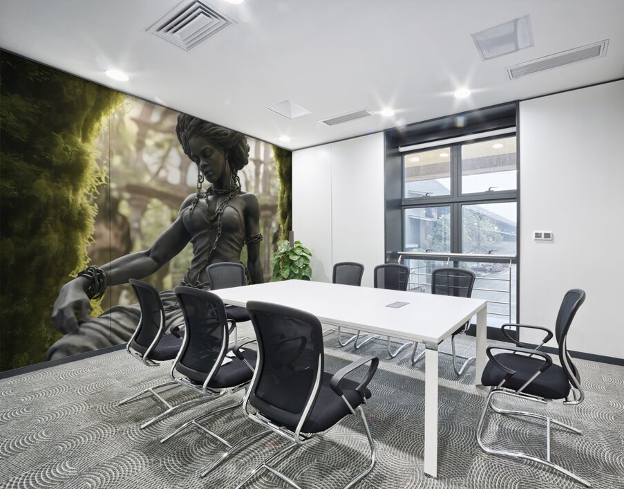 garden attendant Wall Printing