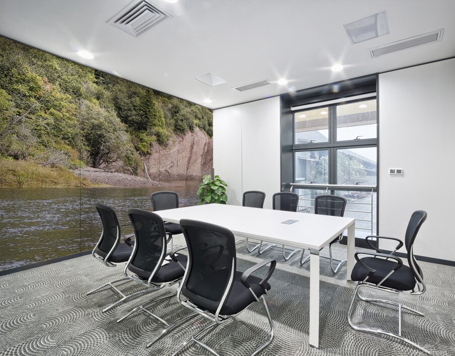 Small Waterfall Wall Printing