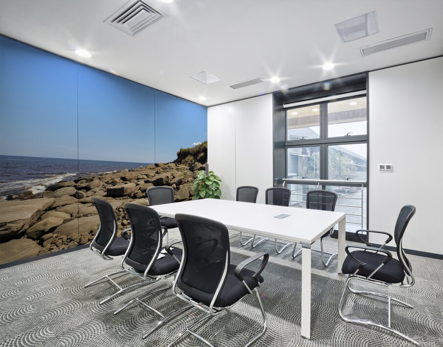 Rocky Beach Wall Printing