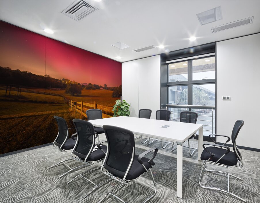 Leading the Way to Farm Aurora Wall Printing