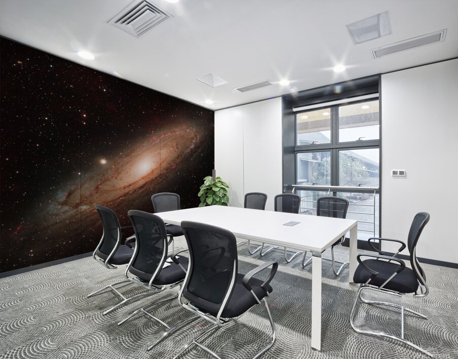 Andromeda Wall Printing