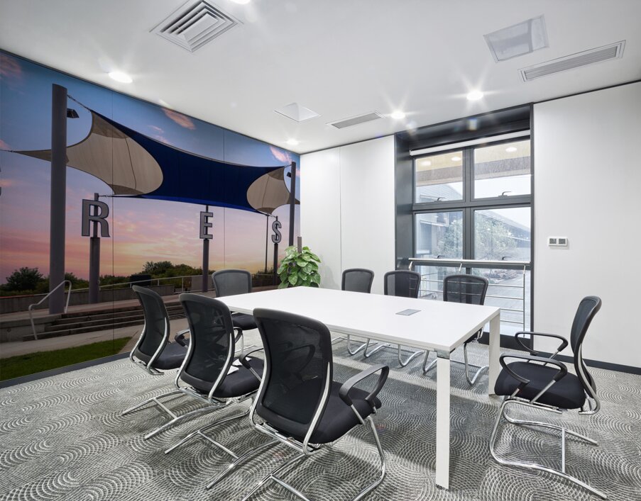 Centennial Park Sign in Wildwood Crest Sunrise Wall Printing