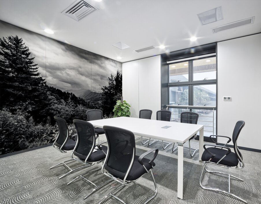 Tennessee Mountains Perfection in Black and white Wall Printing