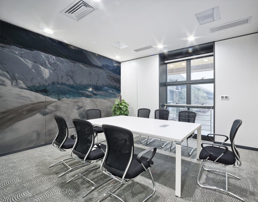 The Glaciers Jewel: A Moment of Magic Wall Printing