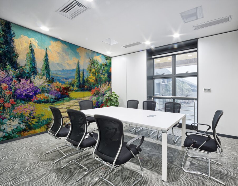 Garden Impression Wall Printing