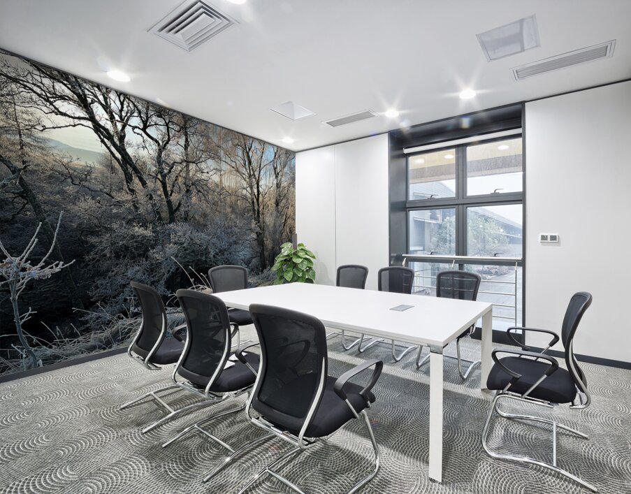 Winters Frosty Nature in the Scottish Highlands  Wall Printing