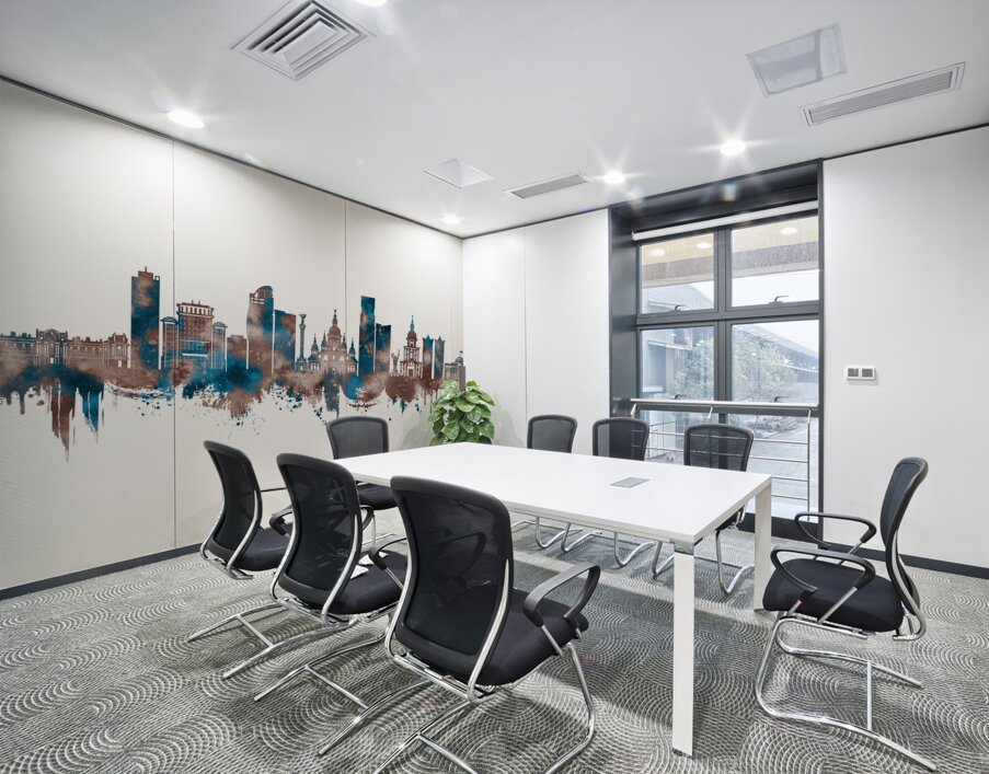 Kyiv Ukraine Skyline Sepia Wall Printing