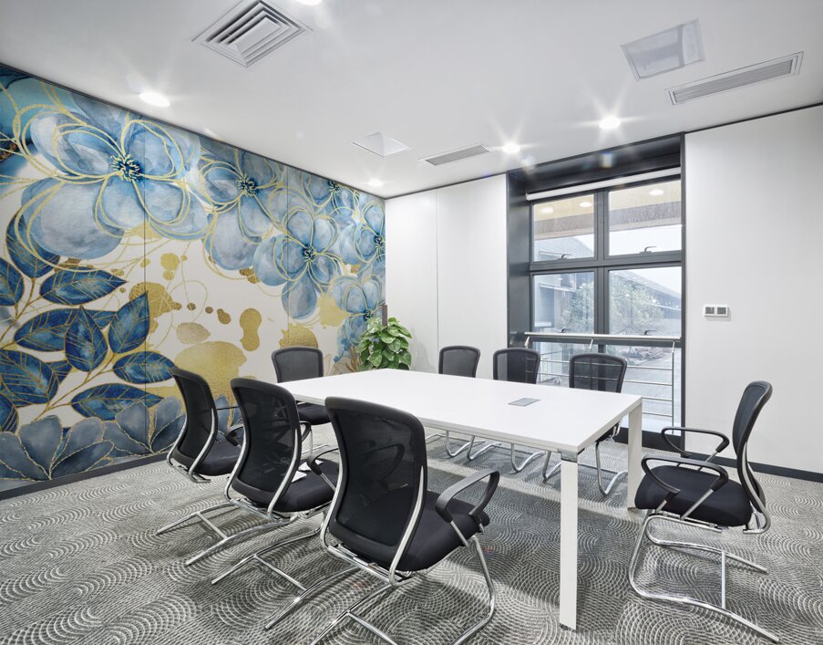 PDarden Modern Country Bloom -Original Wall Printing