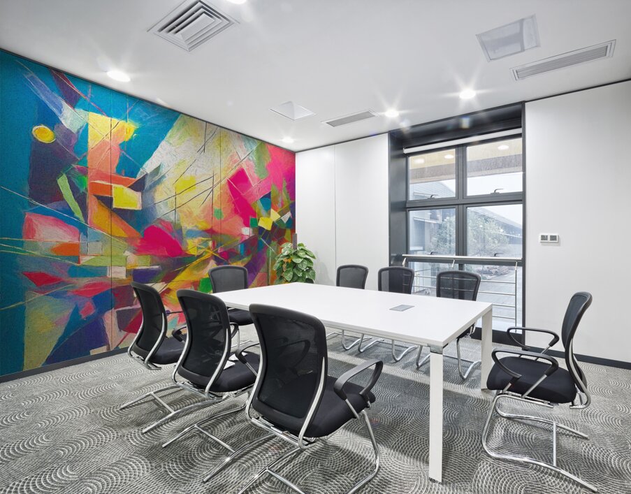 Happiness All Over the Place Wall Printing