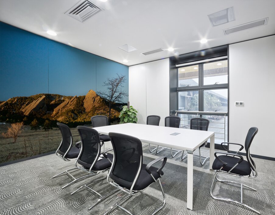 Boulder Colorado Flatirons Early Morning Light Wall Printing