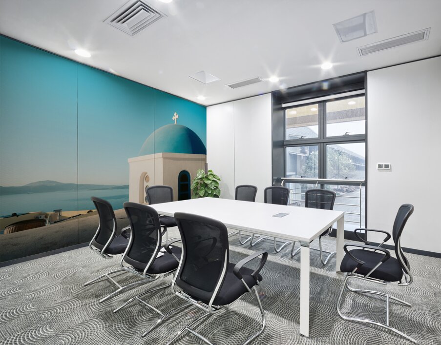 Oia Santorini Wall Printing