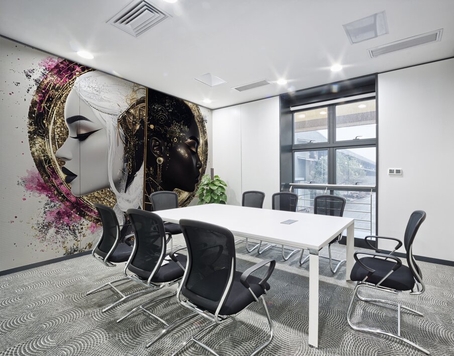 Veil of Duality 3 Wall Printing