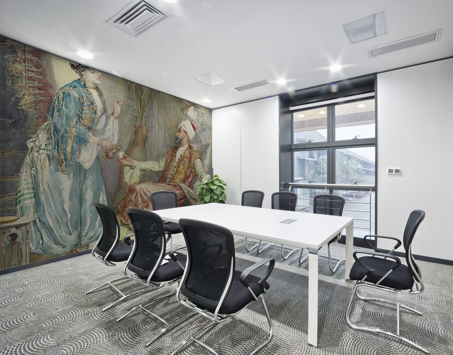 Teatime by Amedeo Simonetti [1874–1922] Wall Printing