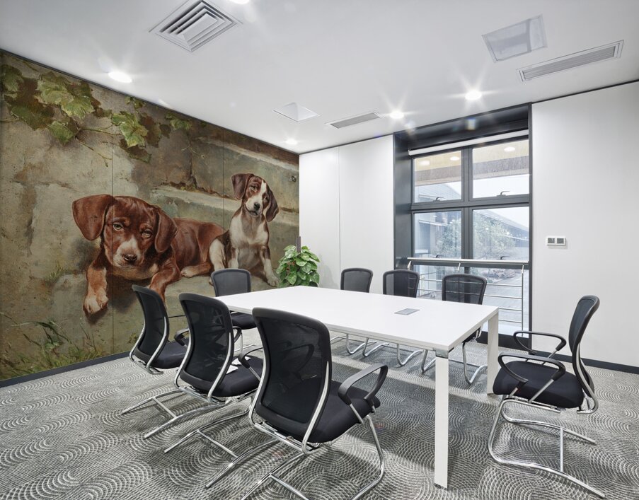 Gestörte Siesta by Carl Reichert [1836–1918] Wall Printing