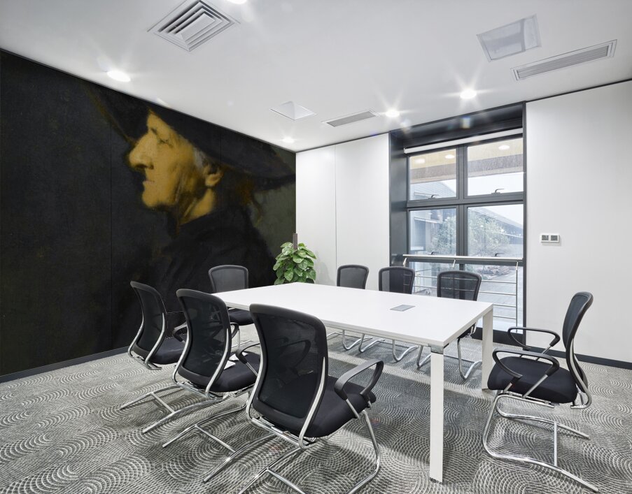 Madame Séraphin Henner [1901] by Jean–Jacques Henner [1829–1905] Wall Printing