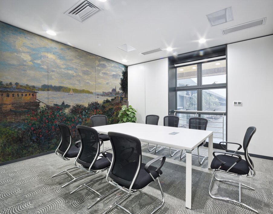 La Seine À Argenteuil [1877] by Claude Monet [1840–1926] Wall Printing