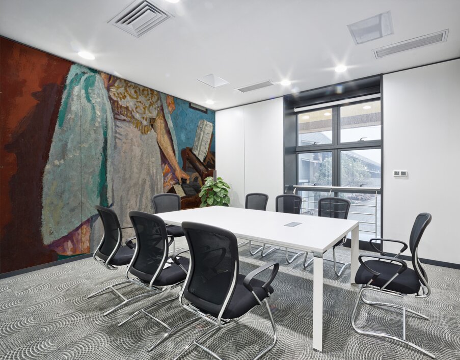 Zina Ogilvie. The artist’s wife. At the piano by Malcolm Drummond [1880–1945] Wall Printing
