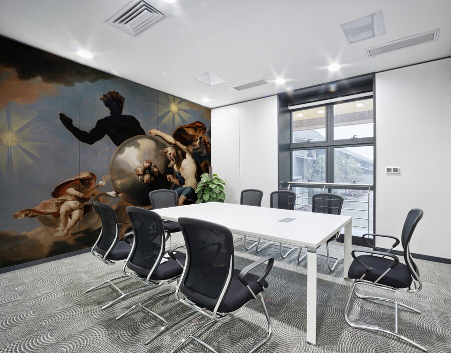 Cosmic Allegory [Around 1660] by Abraham Hondius [1625–1695] Wall Printing