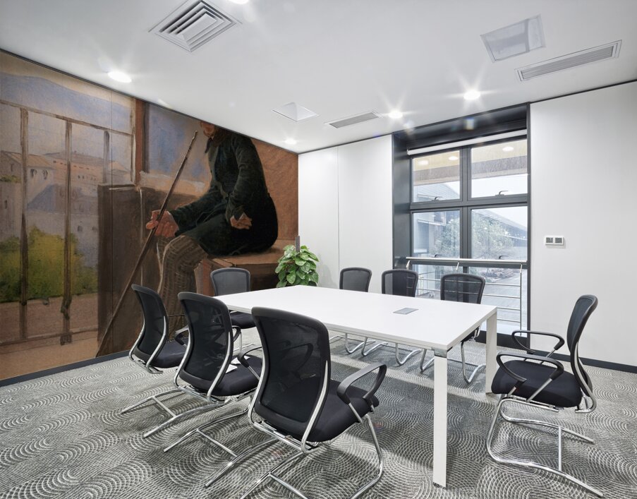 The Painter Jørgen Sonne [1837] by Constantin Hansen [1804–1880] Wall Printing