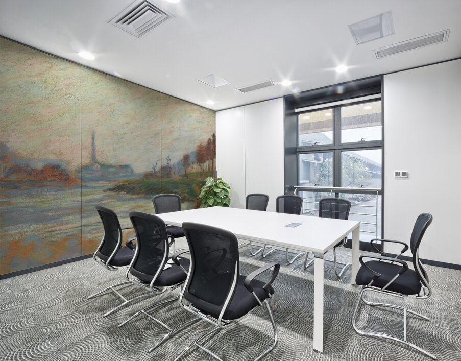 Confluent De La Marne Et De La Seine. Île De La France [1885] by Armand Guillaumin [1841–1927] Wall Printing