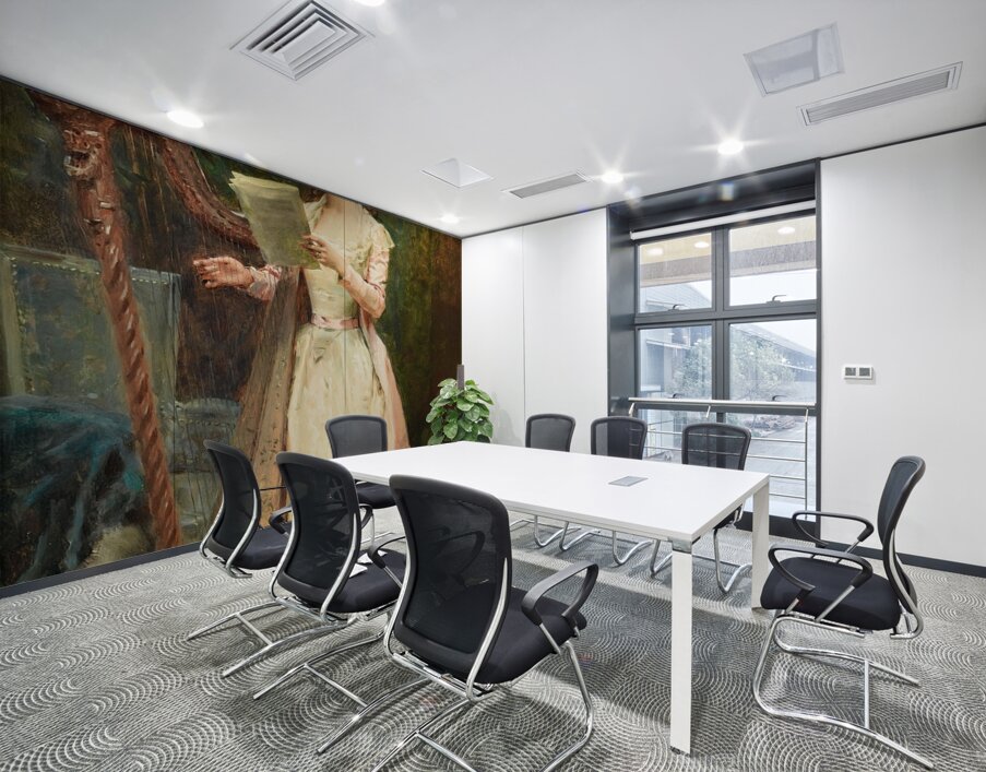 The rehearsal by Raimundo de Madrazo y Garreta [1841–1920] Wall Printing