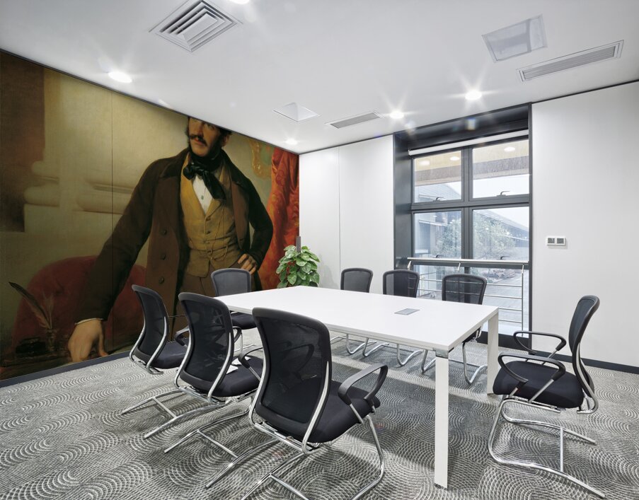 Der Industrielle Maximilian Todesco [1846] by Friedrich von Amerling [1803–1887] Wall Printing