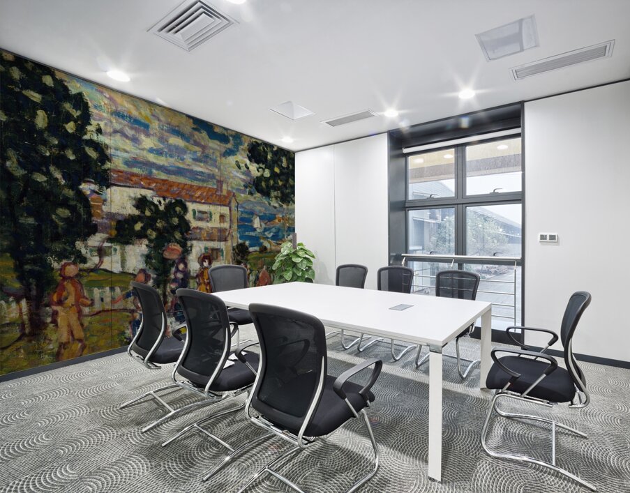 New England Village by Maurice Prendergast [1858–1924] Wall Printing