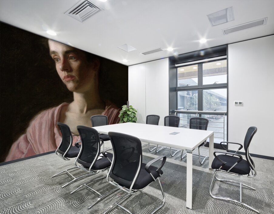 Maud Cook Reid [Mrs. Robert C. Reid] [1895] by Thomas Eakins [1844–1916] Wall Printing