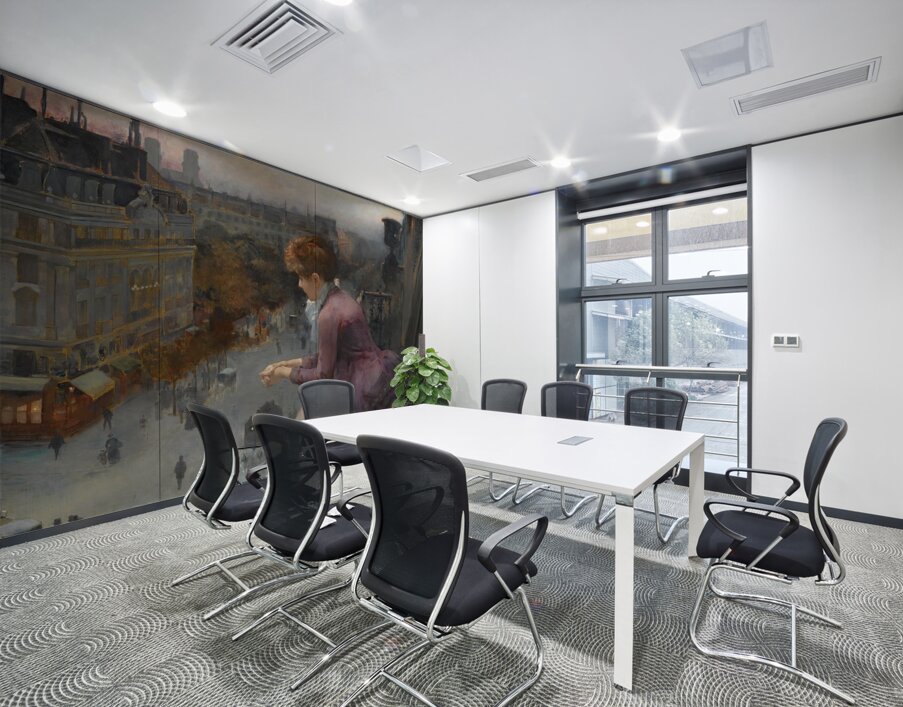 Au Dessus Du Boulevard De Sebastopol. Paris by Charles Leroy Saint Aubert [1852–1907] Wall Printing