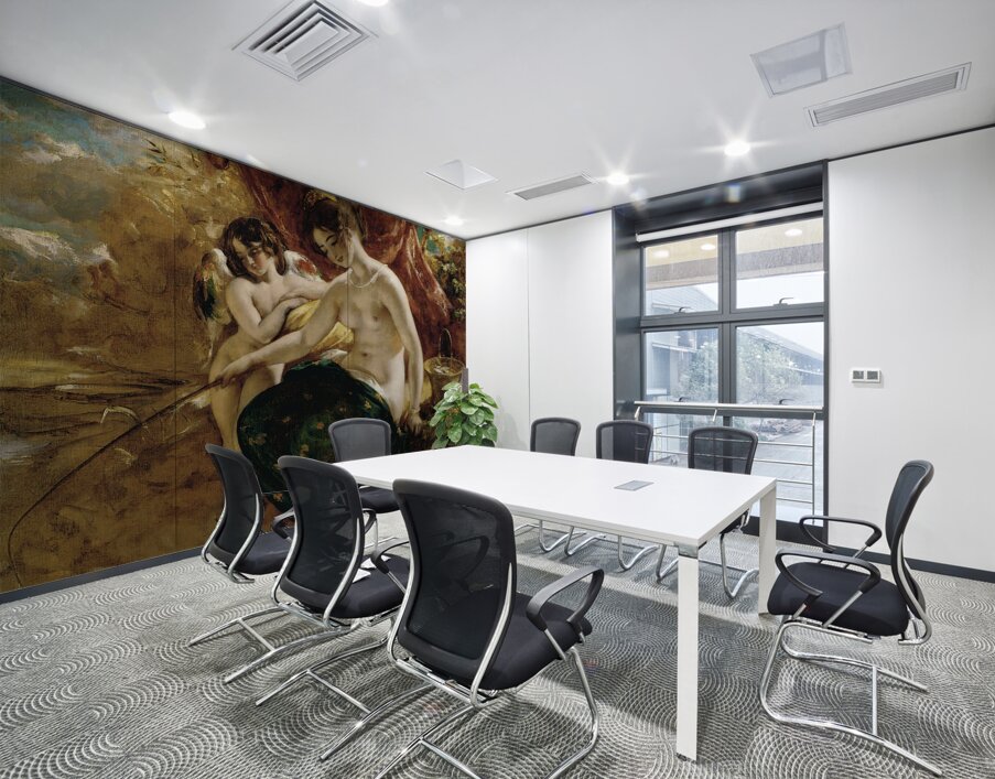 Nymph Angling by William Etty [1787–1849] Wall Printing