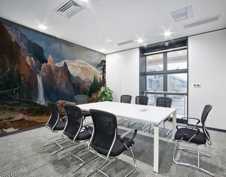 Tower Falls and Sulphur Mountain. Yellowstone [ca. 1875] by Thomas Moran [1837–1926] Wall Printing