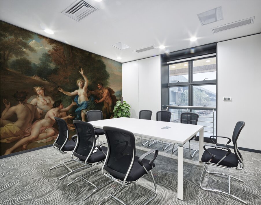 Pan and Syrinx by Louis de Boullogne the Younger [1654–1733] Wall Printing