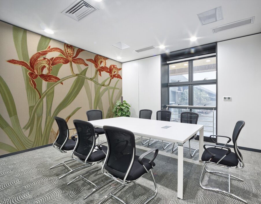 Cymbidium Hookerianum [1885] by Harriet Stewart Miner [1840–1895] Wall Printing