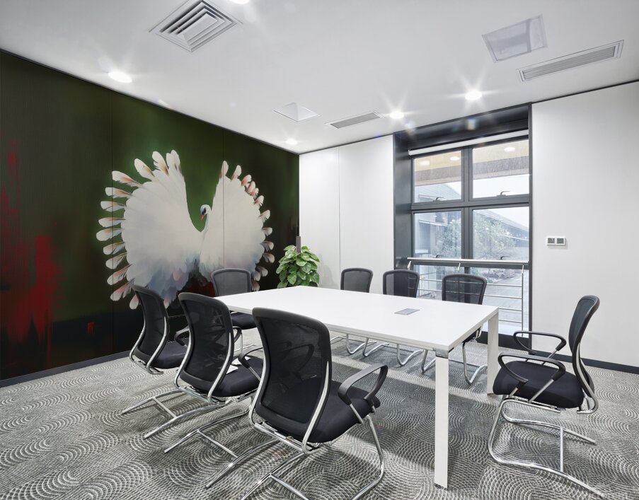 Peacock Wall Printing