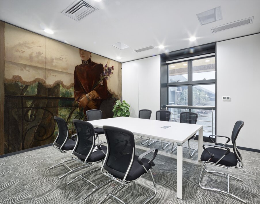 Portrait of Mademoiselle Dubois [1884] by Alfred Stevens [1823–1906] Wall Printing