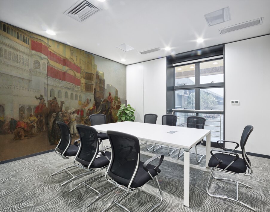 A Fête Day at Bekanir – Beloochistan. Bekanir [ca 1895–1903.] by Edwin Lord Weeks [1849–1903] Wall Printing