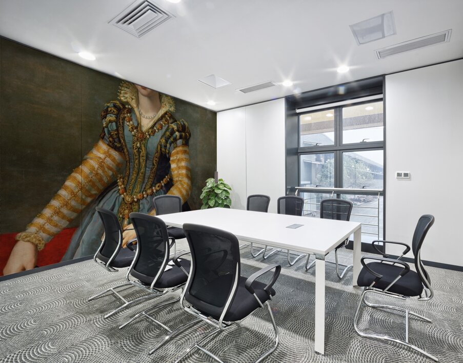 Portrait Of Maria De’ Medici [1540–1557] [Circa 1555] by Alessandro Allori [1535–1607] Wall Printing