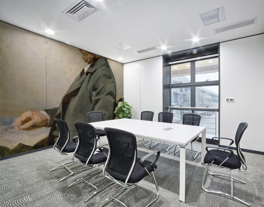 Der Hoffotograf Josef Löwy [1902] by Julius Victor Berger [1850–1902] Wall Printing