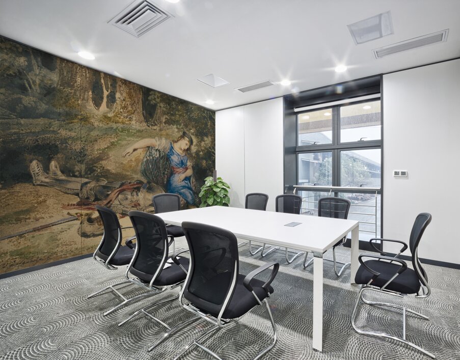 The Death of Lara [about 1824] by Eugène Delacroix [1798–1863] Wall Printing