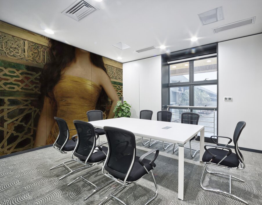 An Oriental Beauty by Charles Dubreuil [early 20th Century] Wall Printing