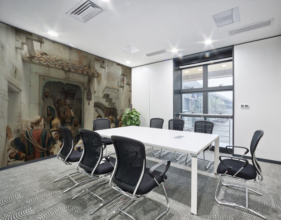 The Performance by Guillaume–Charles Brun [1825–1908] Wall Printing