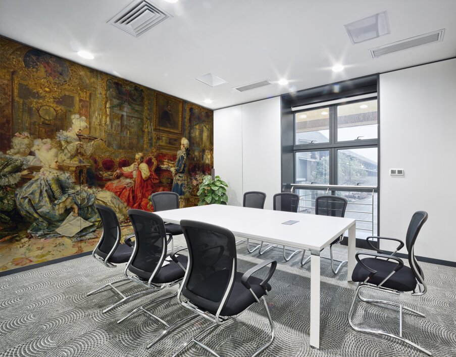 A Musical Interlude [1901] by Salvador Sánchez Barbudo [1857–1917] Wall Printing