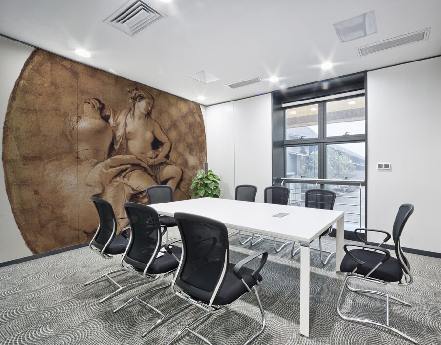 A Female Allegorical Figure [ca. 1740–50] by Giovanni Battista Tiepolo [1696–1770] Wall Printing