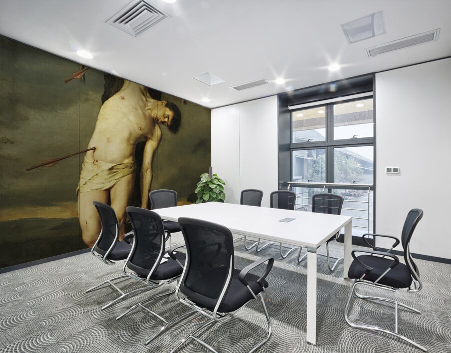 Saint Sebastian by Alcide–Joseph Lorentz [1813–1891] Wall Printing