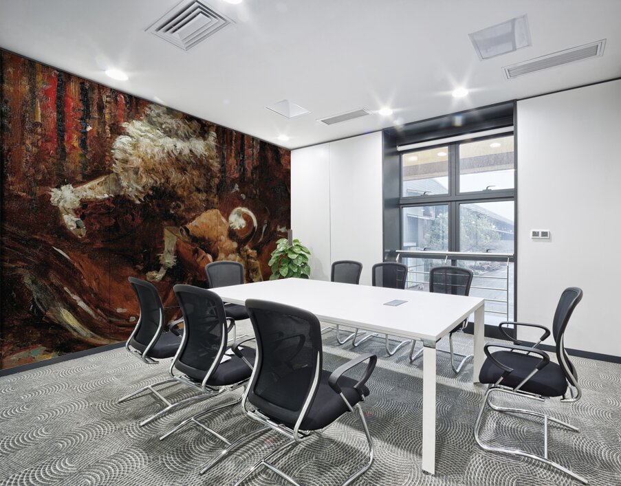 The Poodle Of The artist ‘s Mother Clipped Like A Lion by René Princeteau [1843–1914] Wall Printing