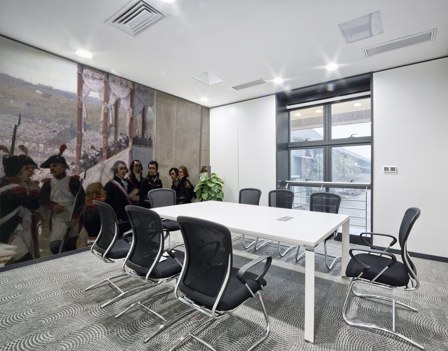 Federation Day 1790. The Convention 1792 [1889] by Henri Gervex [1852–1929] Wall Printing