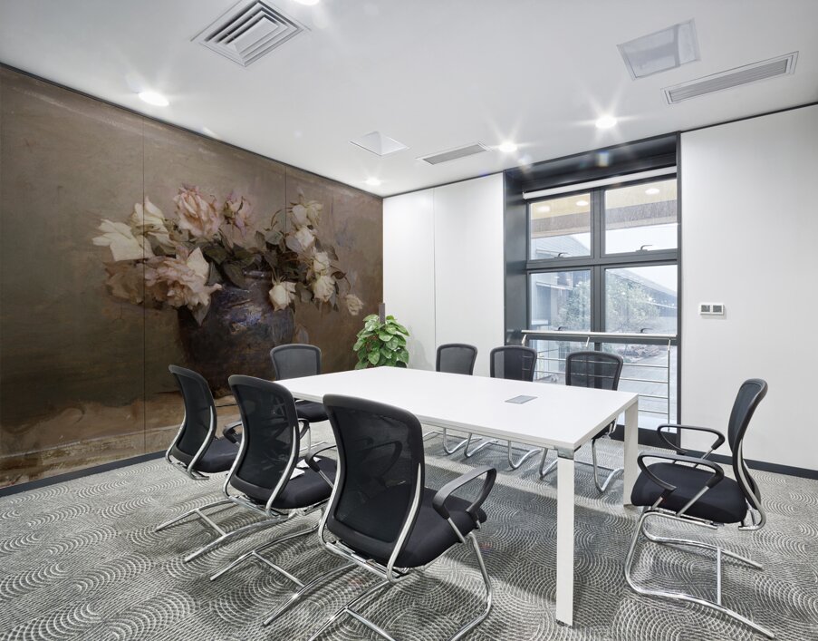 Roses [1890] by Abbott Handerson Thayer [1849–1921] Wall Printing