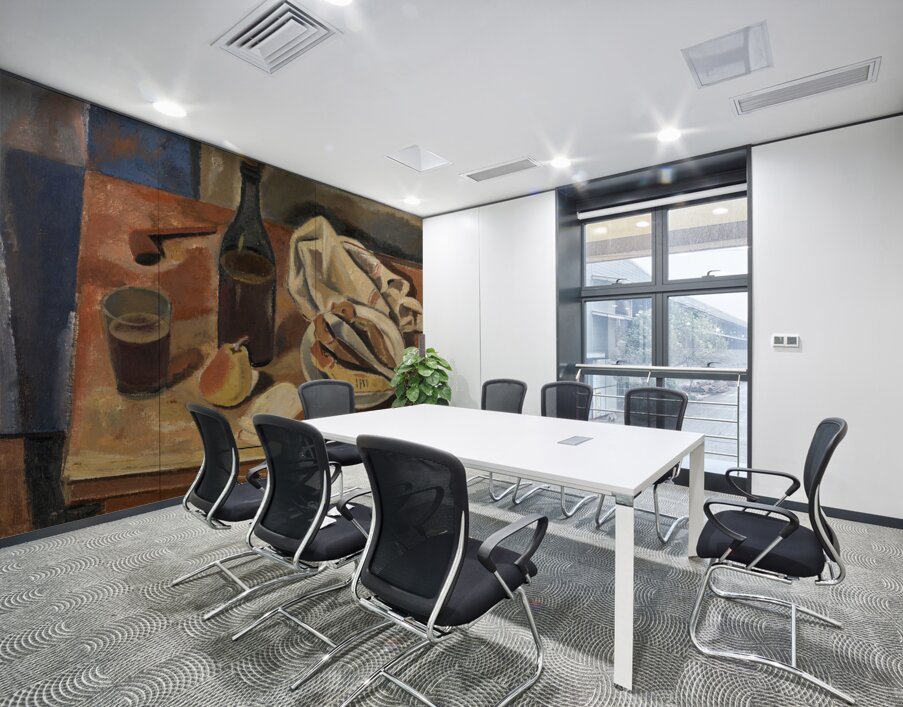 Still Life with Herring [1934] by Gustave De Smet [1877–1943] Wall Printing